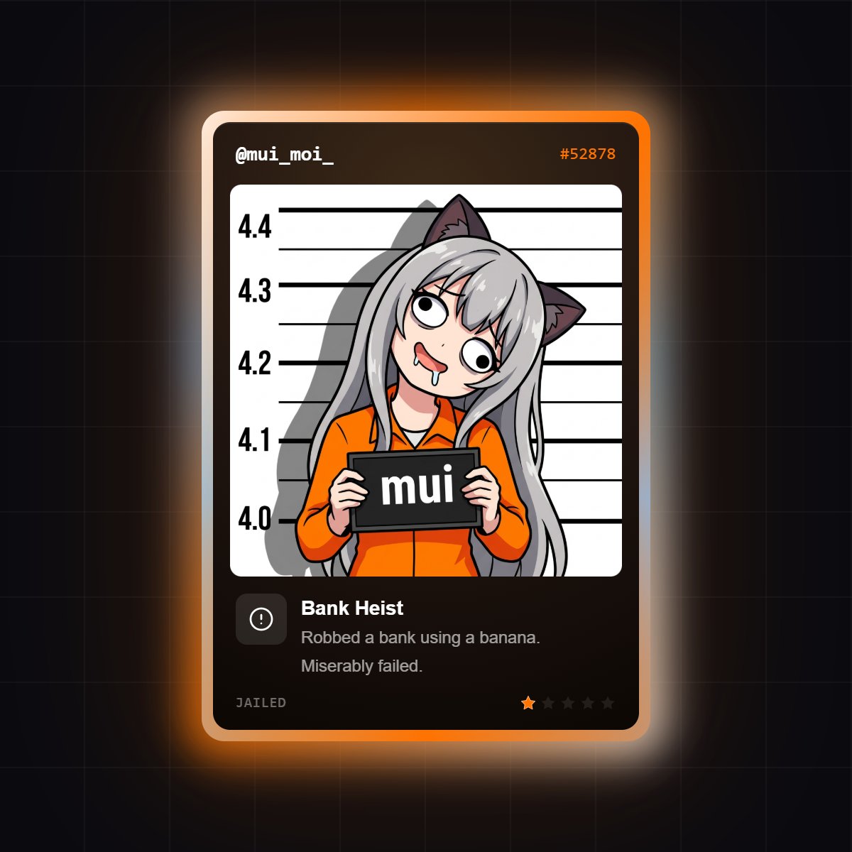 mui_moi_'s tweet photo. i'm waiting at #52878

@Jaileddotfun launching soon

[ drop your card below👇] https://t.co/gl4EYmQP89
