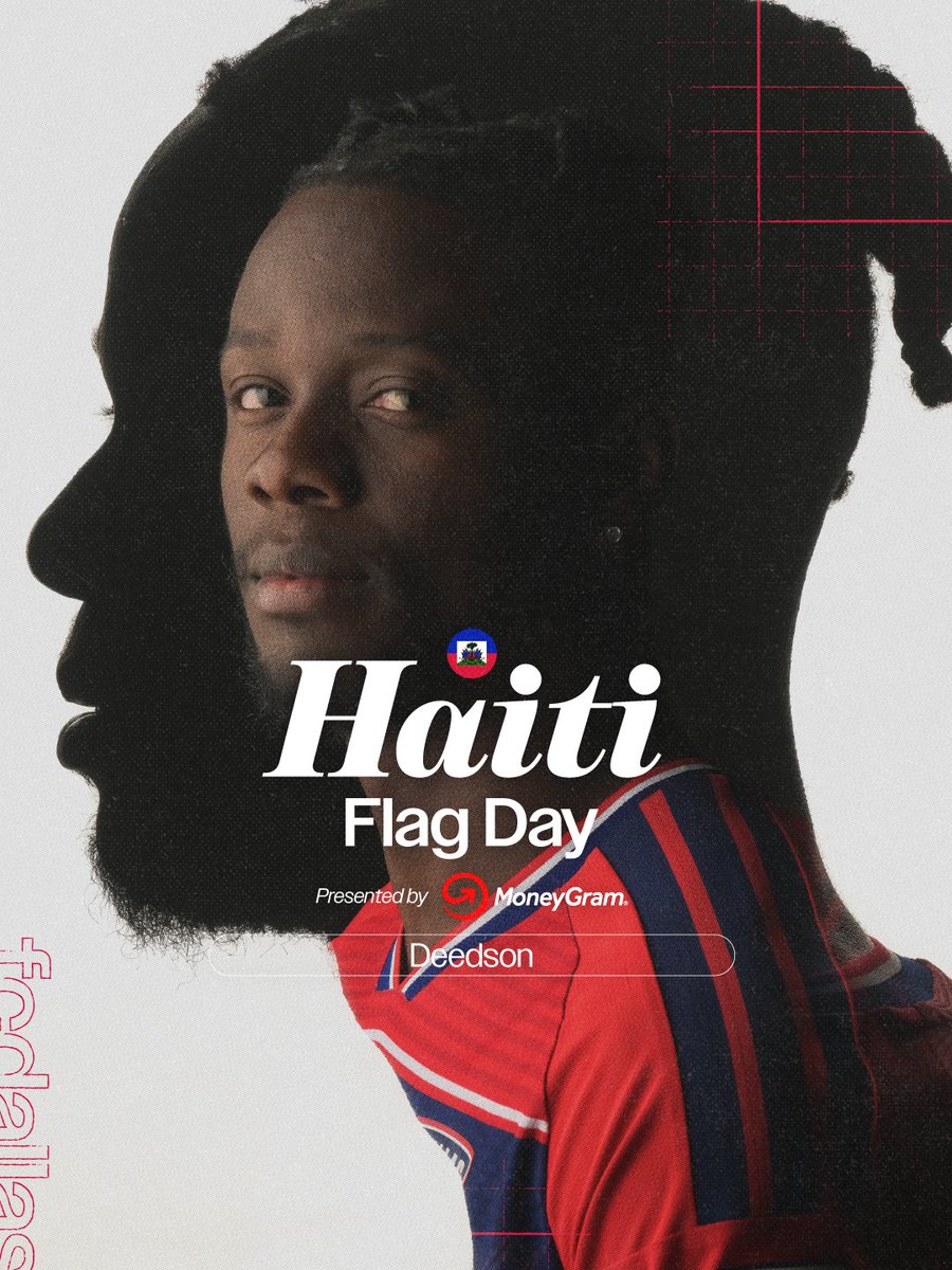 FCDallas's tweet photo. Joining with Deedson and all of our friends from Haiti celebrating Flag Day today! 🇭🇹

@MoneyGram | #DTID https://t.co/xYmB3Y1Z47