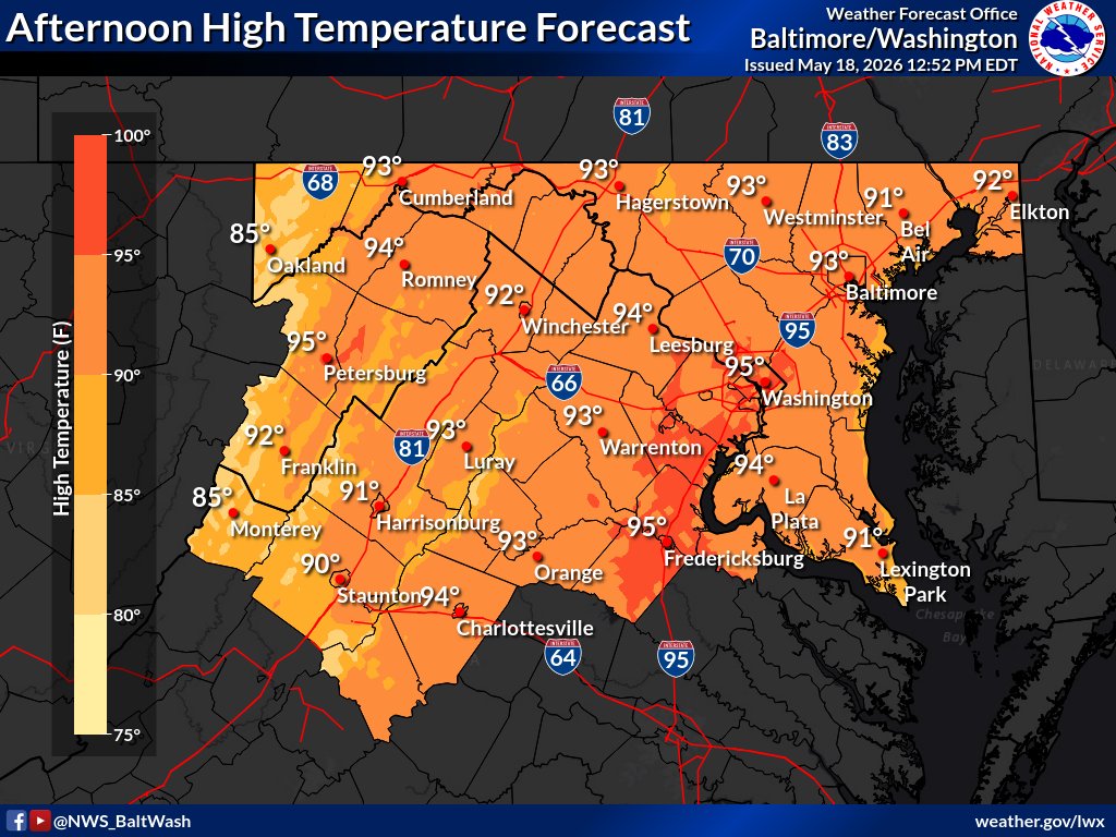NWS Baltimore-Washington tweet media