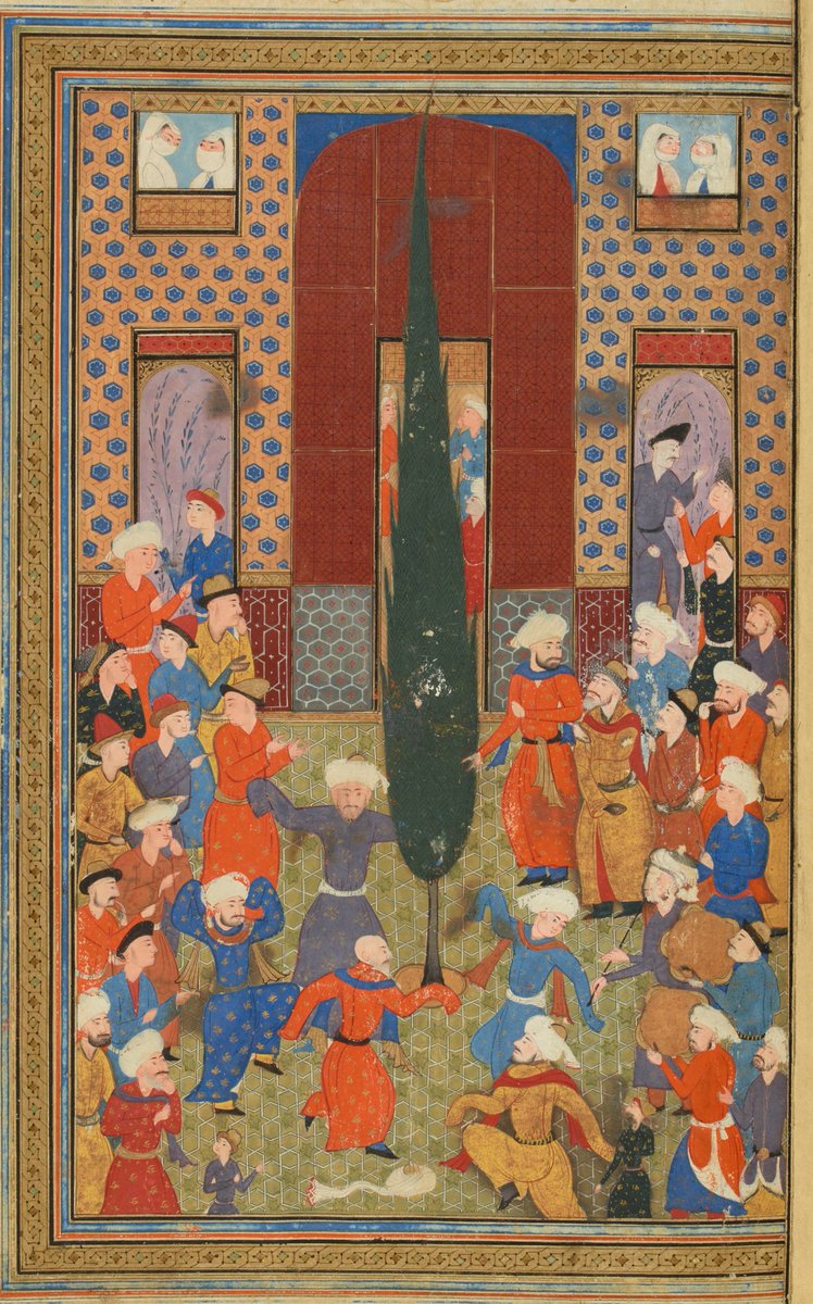 Mehrandhn's tweet photo. سماع.
در انتهای نسخه ای از شاهنامه فردوسی.
کتابخانه ملی فرانسه Supplément persan 490 . https://t.co/oQjb6vo6Et