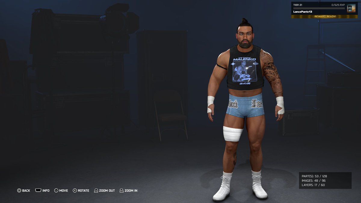 TaneAllBlack's tweet photo. One and only #Iceman ☠️🧊🥶👑 #WWE2K26 https://t.co/KpNouruLOS