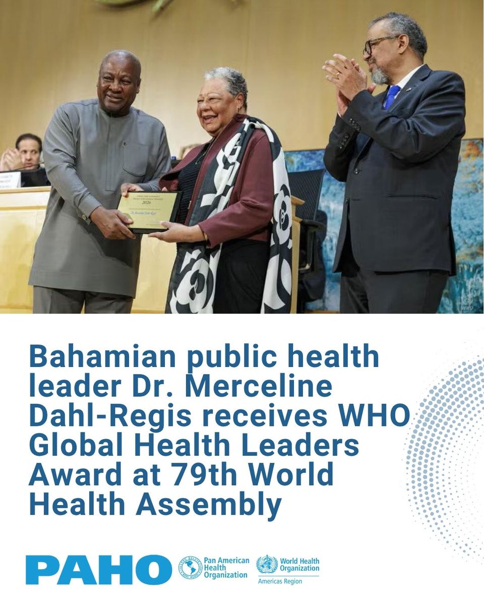 PAHO/WHO tweet media
