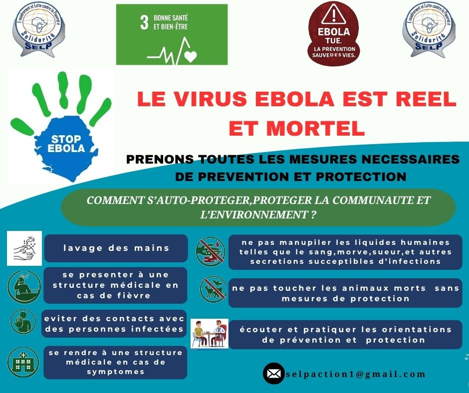 SelpAsbl's tweet photo. Lutttons ensemble contre le #virus #Ebola
 #StopEbola #RDC https://t.co/lUPmFAI5nM