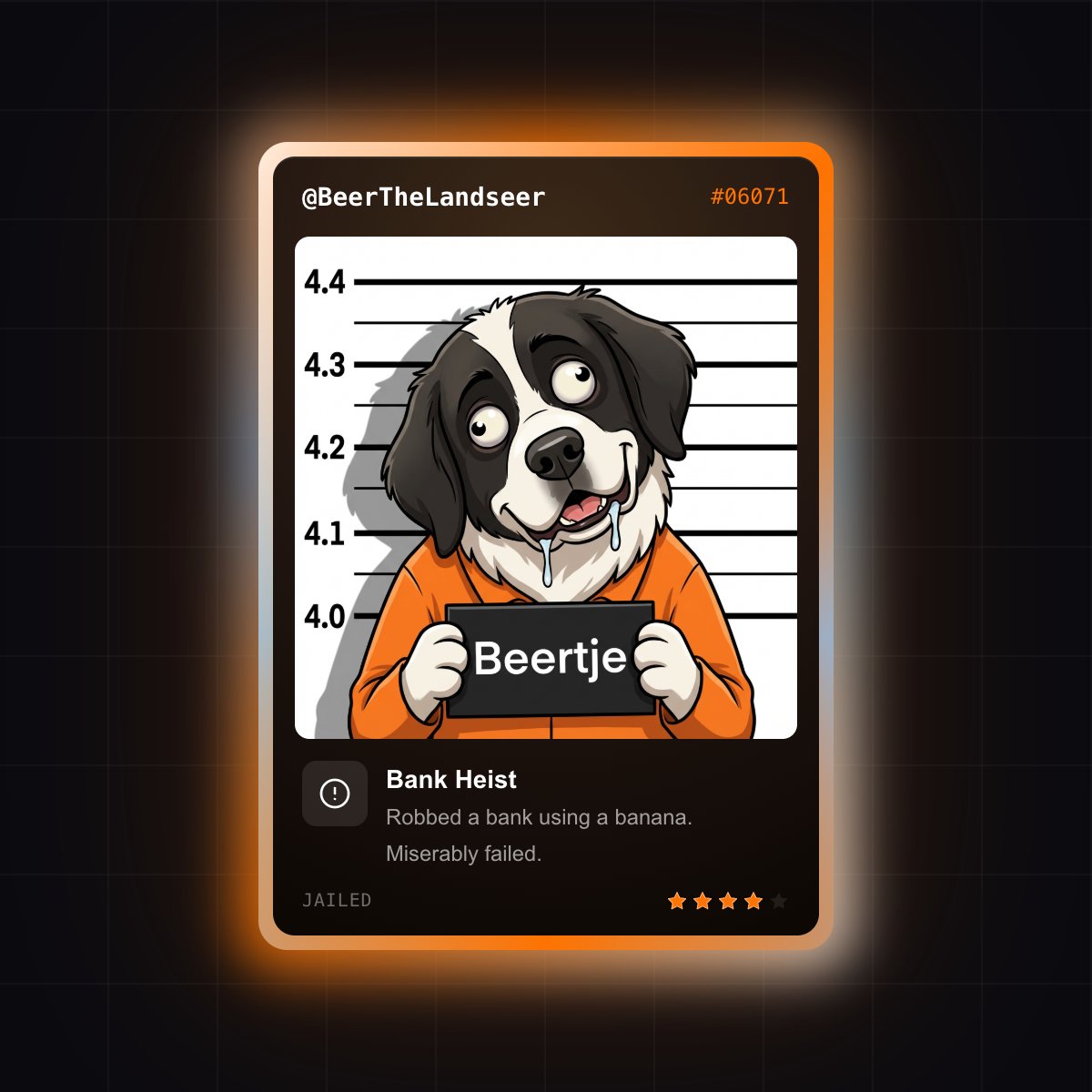 BeerTheLandseer's tweet photo. i'm waiting at #6071

@Jaileddotfun launching soon https://t.co/ftEDE7FB8B