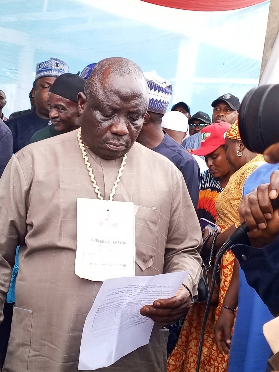 Shaibu_AO's tweet photo. Kogi East APC Senatorial direct primary election results, 2026 as announced by the state returning officer at IDAH, Kogi East Senatorial headquarters.

Dr. Ameh Erico ----73, 717

Tim Diche...........3, 238

Jibrin Isah Echocho (Current Sen) ...51

Dr. Bala Alfa........2

Muritala Ajaka.....3

Akor Kashim.....43

Okutepa.............81