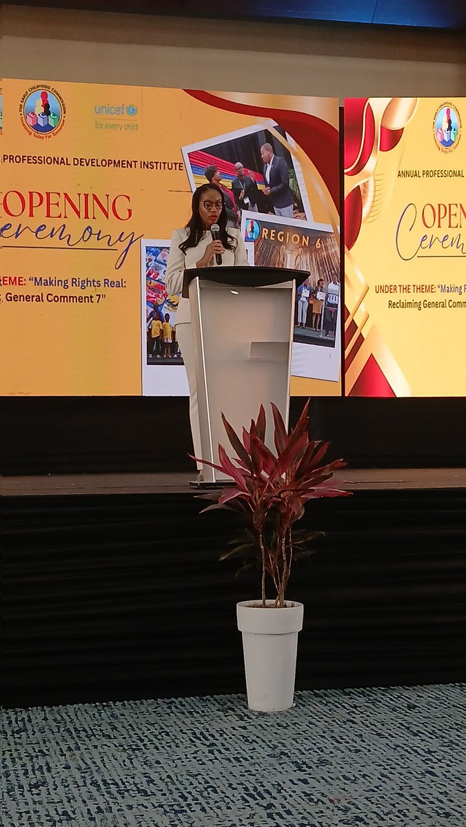 ECCJA's tweet photo. The Honourable Rhoda Moy Crawford bringing greetings at PDI 2026. https://t.co/v9DU2nrunR