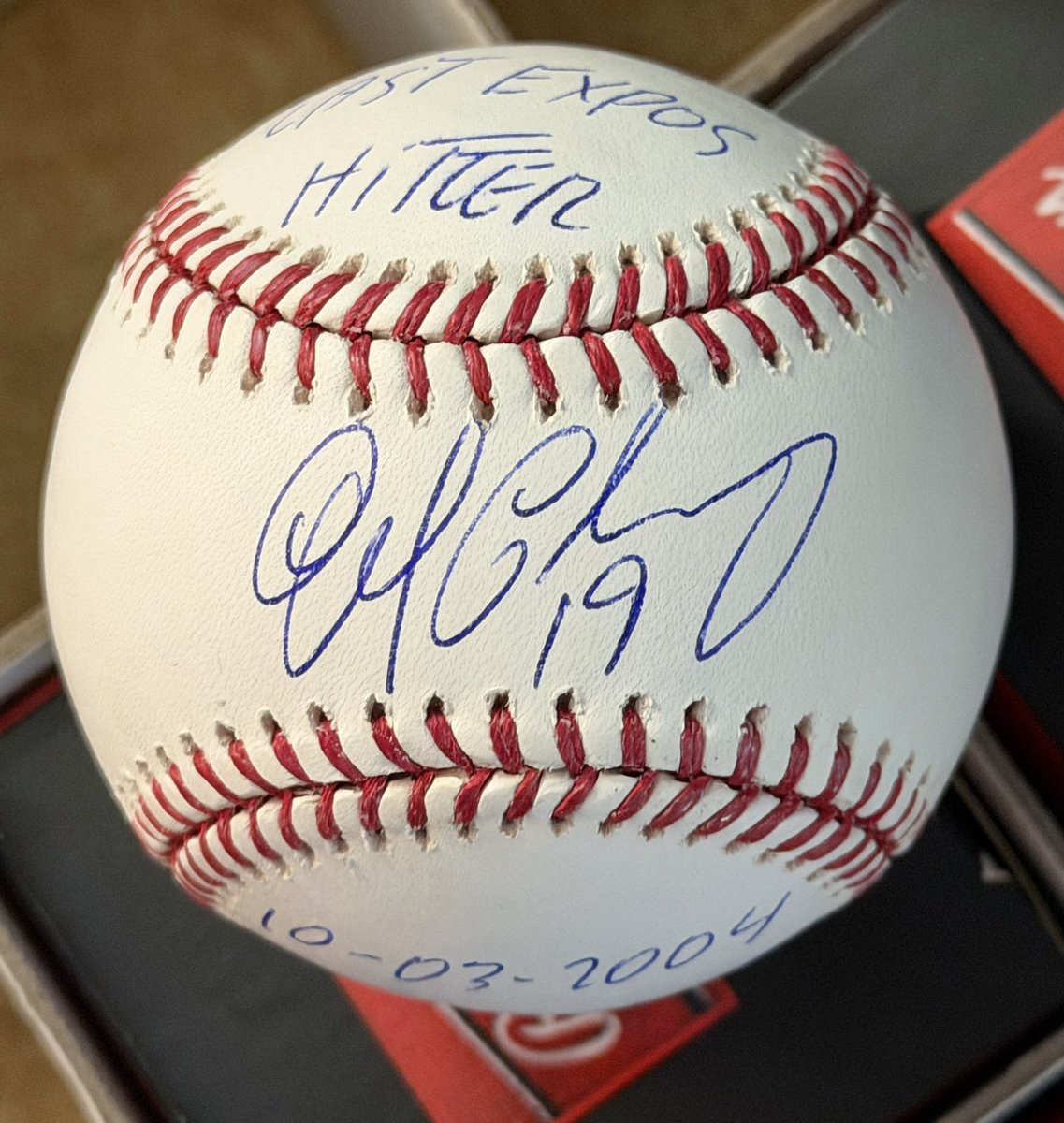 ExposFest's tweet photo. 🚨Endy Chavez
Balles …..95$ « Last Hitter » (20$ shipping)
Photo « Last Hitter »…..60$
Photo « The Catch »….45$
#PavillonKatDemes❤️ https://t.co/2LpzaTsxLH