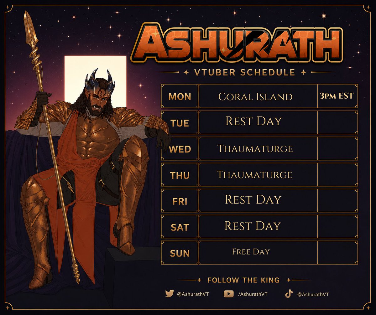 Ashurath | Pre-Debut 🔞 tweet media