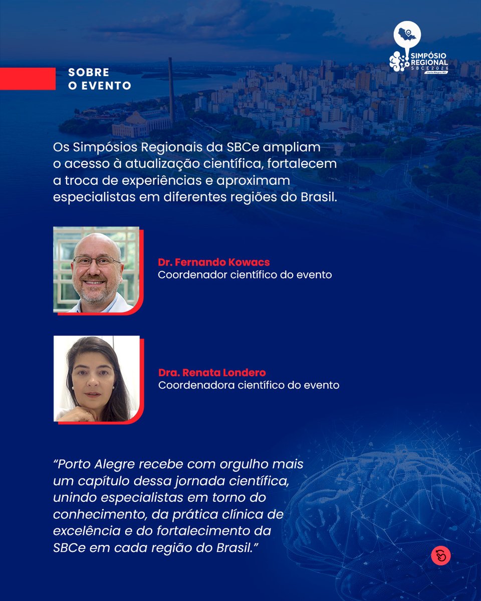SBCefaleias's tweet photo. ⚠️ INSCRIÇÕES ABERTAS ⚠️

Nos dias 26 e 27 de junho de 2026, Porto Alegre recebe o Simpósio Regional de Cefaleia da SBCe.

⚠️ A participação é gratuita, com vagas limitadas a 40 inscritos e confirmação por ordem de cadastro.

Garanta sua vaga agora:

🔗 https://t.co/gmju4tGbX9 https://t.co/9nP1OGBvyy