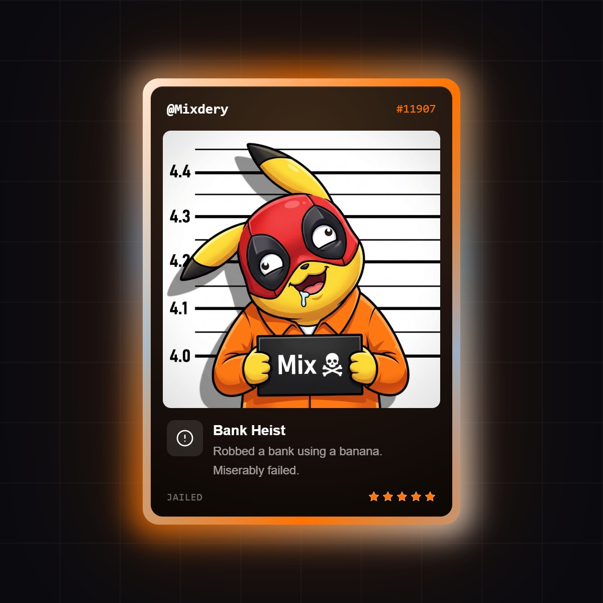 Mixdery's tweet photo. i'm waiting at #11907

@Jaileddotfun launching soon

[ drop your card below👇] https://t.co/iBuqq8z3Js