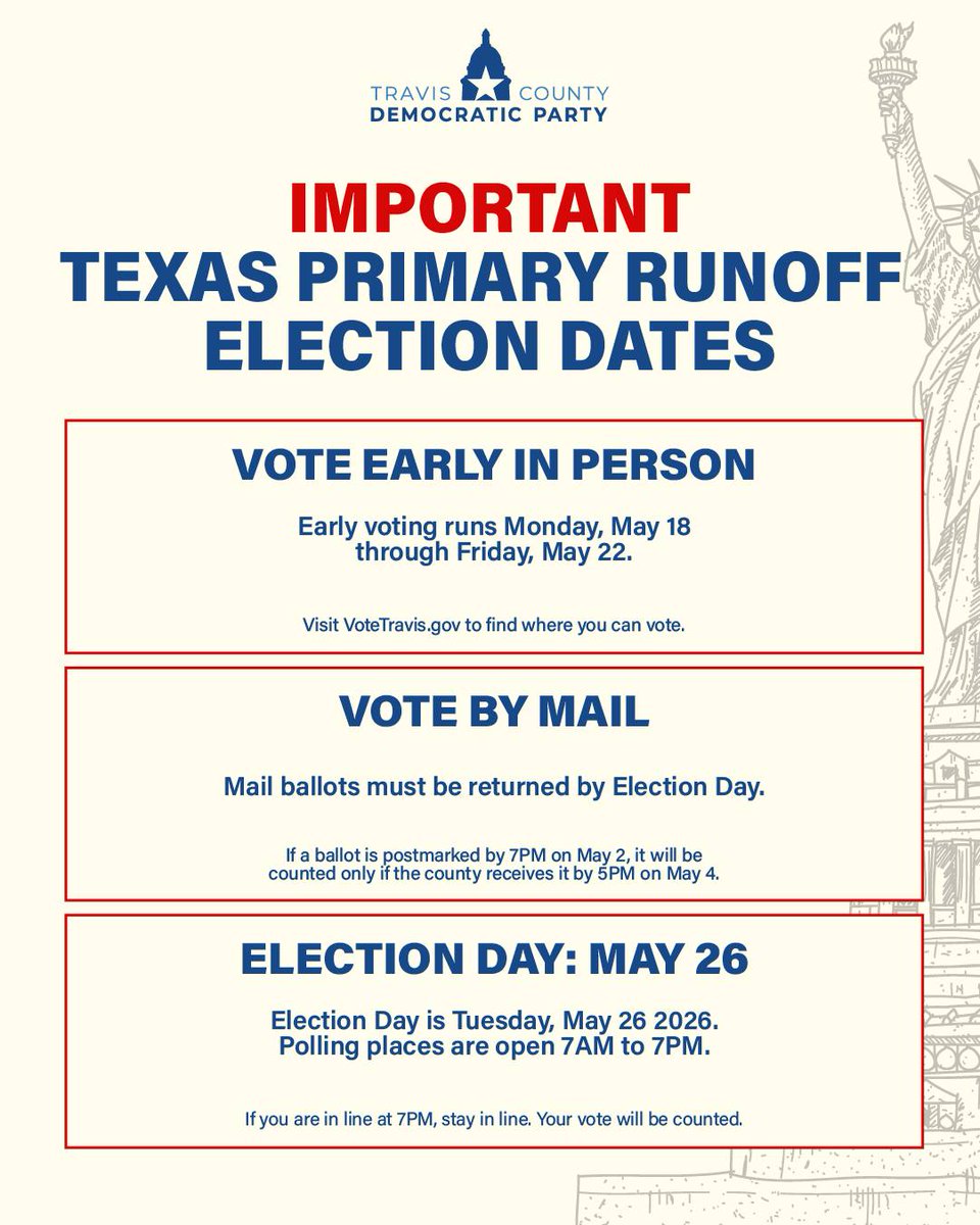 TCDP's tweet photo. Go vote y'all! Link in our bio for more info. https://t.co/550j3JLGq9