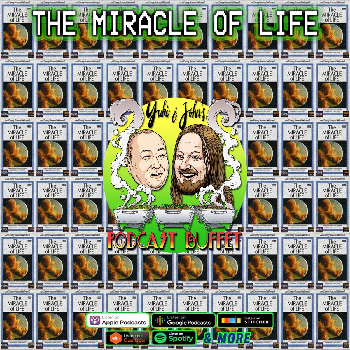 badtechno's tweet photo. Catch up on some of the latest episodes of Yuki & John's Podcast Buffet! 

Fantasy vs Reality, Beauty, Road Talk, and especially The Miracle of Life (we watch and discuss the infamous NOVA PBS special from 1983).

Spotify: https://t.co/TT54MaLQHJ 

Apple: https://t.co/02eI4Xozxr     

Simplecast: https://t.co/ImtTYvBx1F           

Yuki & John's @patreonbuffet :: https://t.co/ZcUUoS6Owb 

https://t.co/o5rpznGjkU