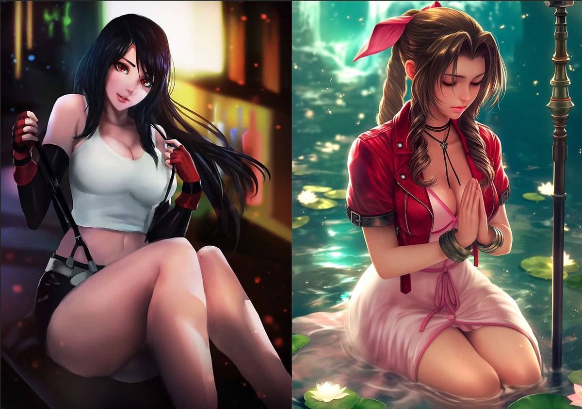 ManiakSmith's tweet photo. Was looking at some Displates, and it got me wondering, where do you guys align?

Are you #TeamTifa or #TeamAerith? https://t.co/QOx3Dcqk76