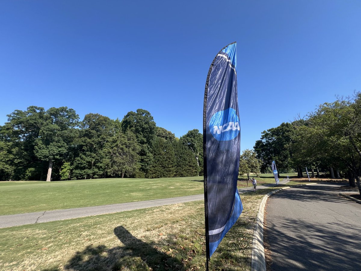 Catamounts's tweet photo. .@CatamountMGolf redshirt sophomore Tyler Jones is in the middle of his first round at the 2026 NCAA Men’s Golf Winston-Salem Regional at the @BermudaRunCC…! Full recap this evening!

FOLLOW with LIVE SCORING:
https://t.co/HslmaGJNim

#CatamountCountry | #CatsAreComing https://t.co/HKrOLBzgZY