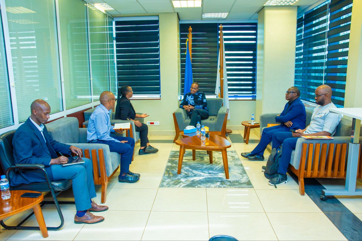 RwandaEmergency's tweet photo. Today, Minister Maj. Gen. (Rtd) Albert Murasira received Ms. Betty Tushabe, the new Country Director of @careinrwanda, during a courtesy visit aimed at strengthening the existing partnership between the two institutions and reviewing priority areas of cooperation. The Minister commended CARE International’s contribution to supporting refugees and host communities, and emphasized the need to prioritize refugee self-reliance in line with MINEMA’s Graduation Strategy, as well as disaster risk prevention initiatives.

CARE International reaffirmed its commitment to strengthening collaboration through community-based approaches to promote early warning awareness, resilience and financial preparedness. Both parties also discussed support toward disaster risk insurance initiatives and agreed to strengthen impact-driven and data-oriented collaboration in disaster management and refugee response.