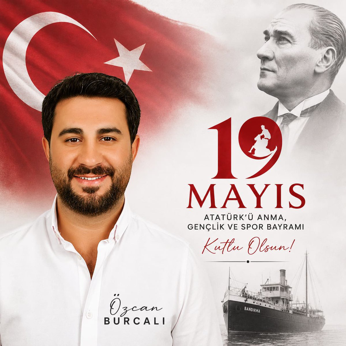 ozcanburcali's tweet photo. #19Mayıs 🇹🇷 https://t.co/qQf0Bol0Yv
