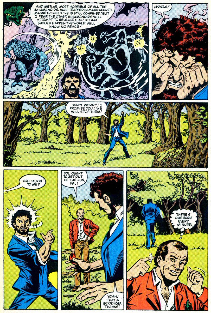 hasbr0mniverse's tweet photo. Inhumanoids Adventures
The Coming Of The Inhumanoids! Part 02 Chapter 06 - Credits: Story By Jim Salicrup - Art By James W. Fry - Inks By Joe Del Beato & Bulanadi - Colors By Juliana Ferriter #Inhumanoids https://t.co/CDQGbJsSA2