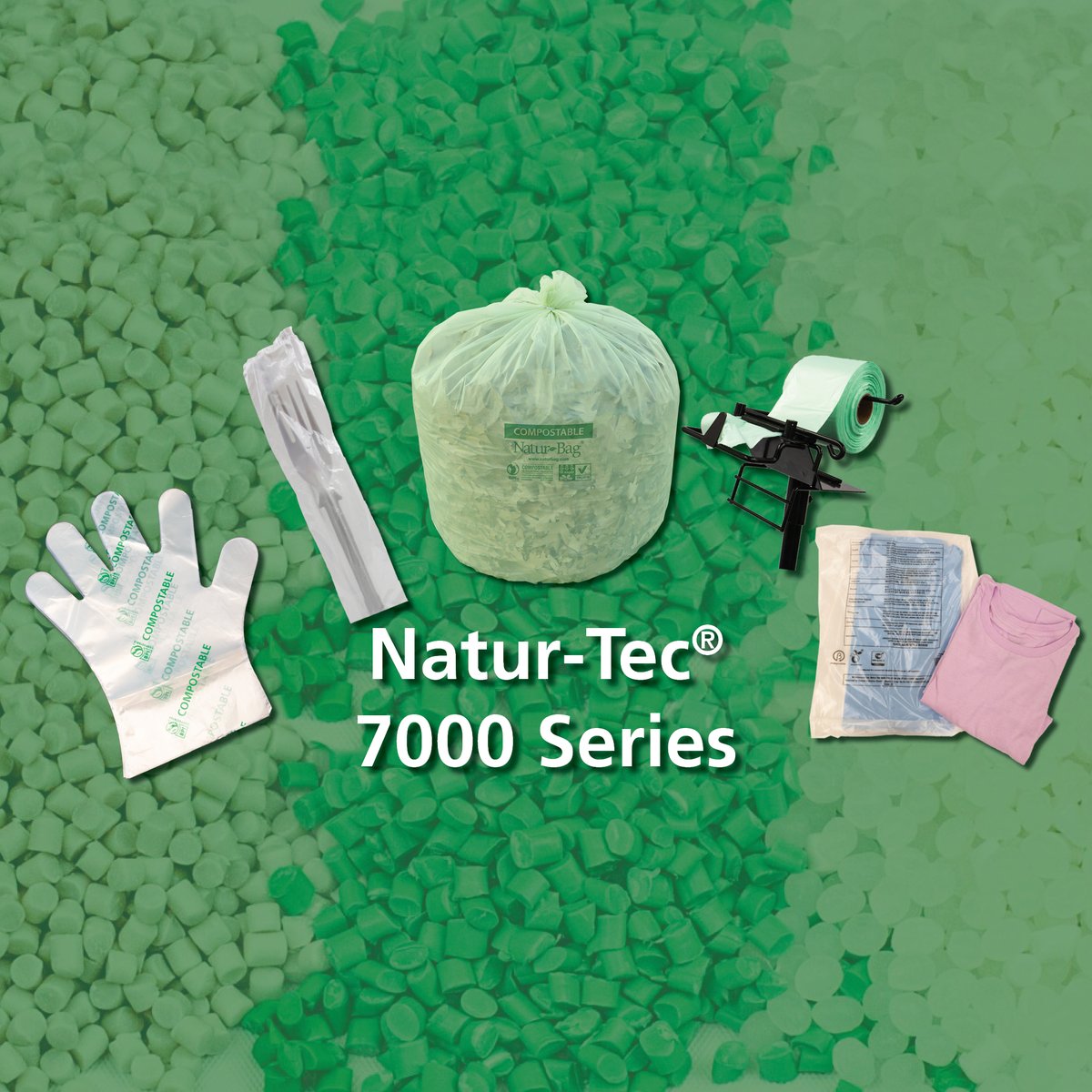 Naturbag's tweet photo. The Natur-Tec 7000 resin series is engineered specifically for compostable flexible film applications, helping create sustainable alternatives for bags, liners, packaging films, and more.
Learn more here: https://t.co/4bMCBfUbEr
#NaturTec #Compostable #FlexibleFilm #Sustinable https://t.co/F4M2aUspId