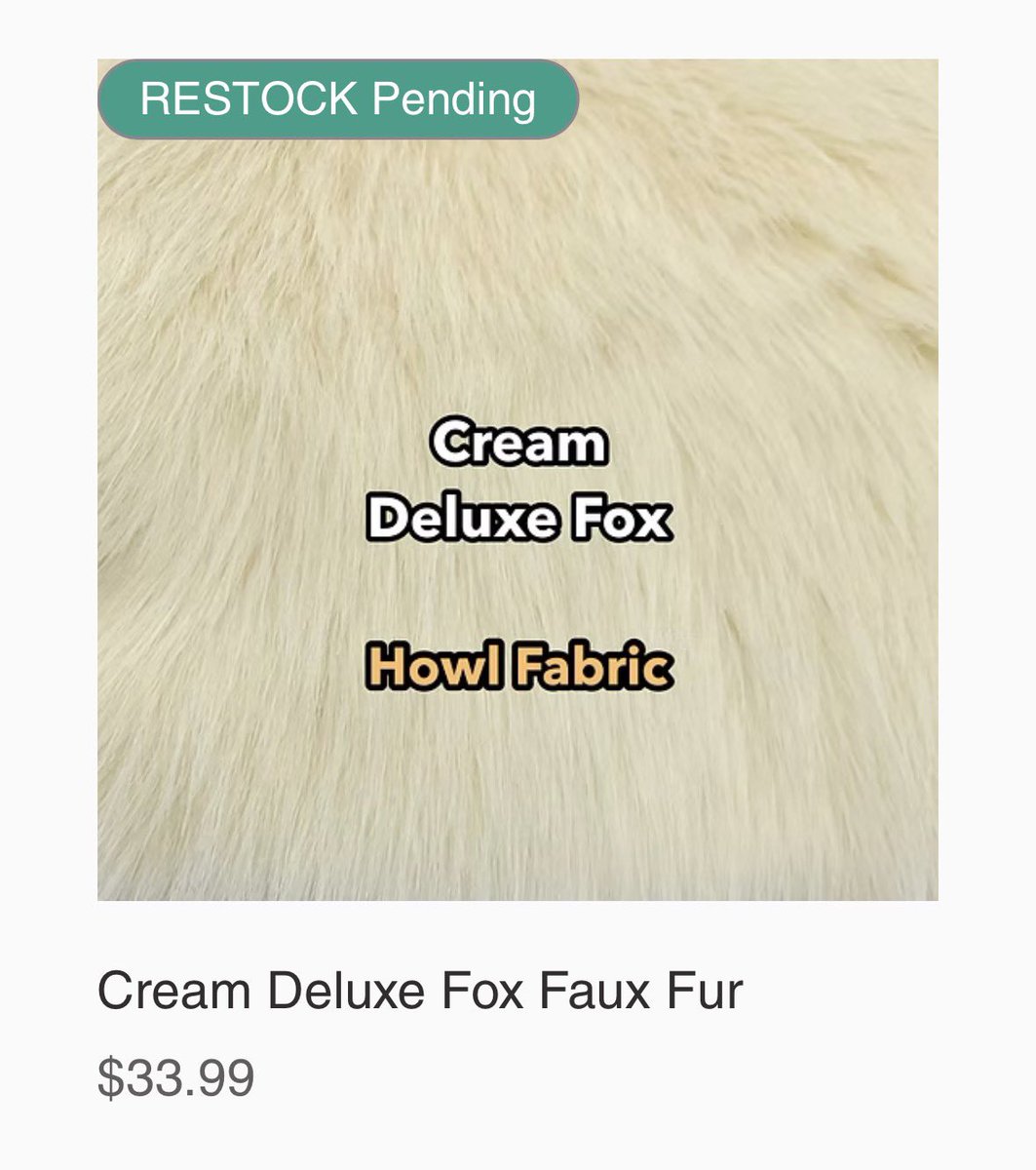 MUTTCELIUM's tweet photo. Looking for these two furs, and cream beaver if you have it. Willing to pay retail price cuz idk when these are ever gonna restock 🥲 https://t.co/FLIeAUXlaD