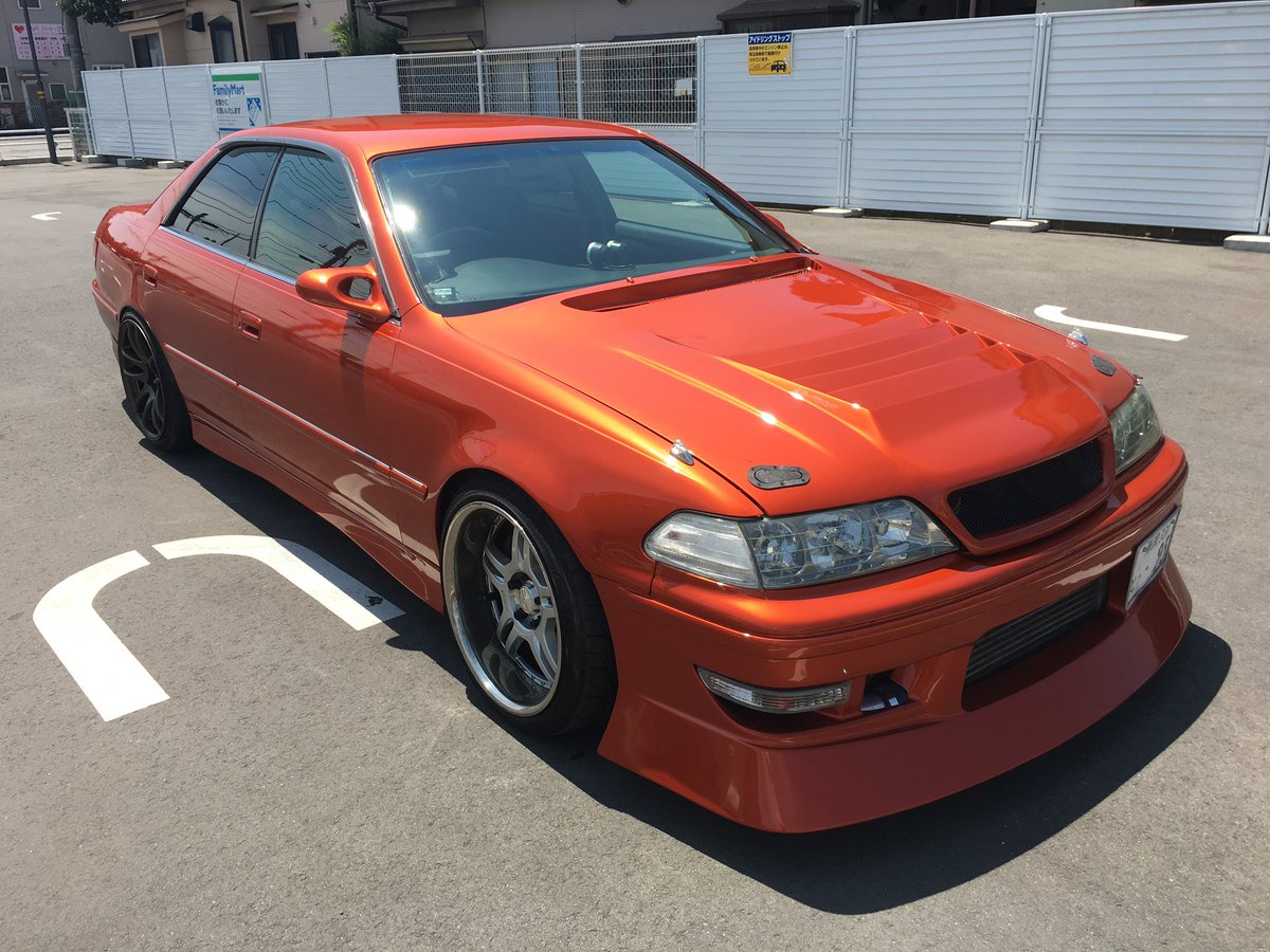 父が昔乗ってたマークII カーボンにしたり色々いじってたらしい もう