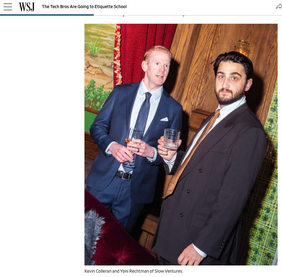 slow's tweet photo. After AGI, all there is left is etiquette... 

@WSJ gets it... https://t.co/Db9FJd6kza