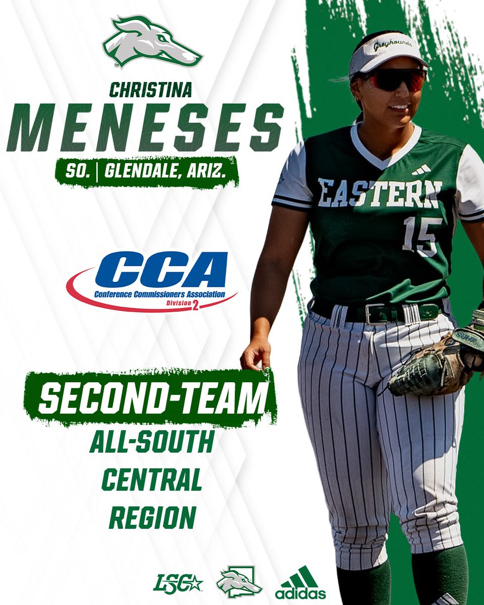 ENMUSoftball's tweet photo. 𝘿𝘼𝙒𝙂 𝙈𝙀𝙉𝙏𝘼𝙇𝙄𝙏𝙔 😤

Congratulations to Christina Meneses for earning NFCA All-Region First-Team at first base and also D2CCA All-South Central Region Second-Team 💪🥎

#ALLIN #ENMU https://t.co/75dYWQMrAu