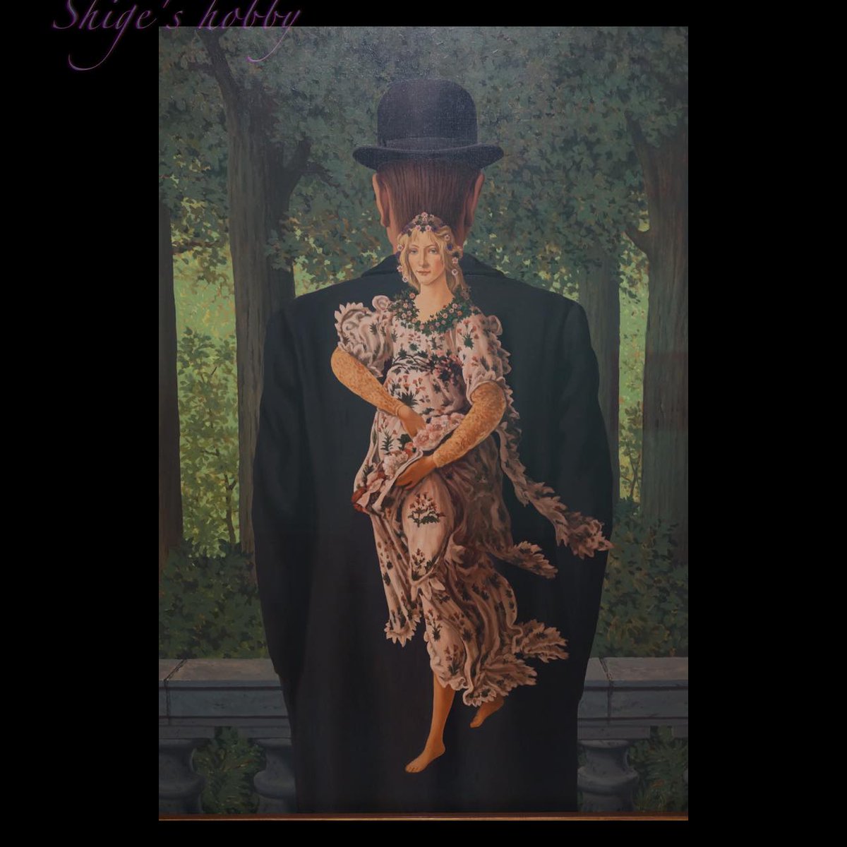 ルネ・マグリット、レディ・メイドの花束、希少な画集より 作品解説】ルネ・マグリット「レディメイドの花束」 - Artpedia アート