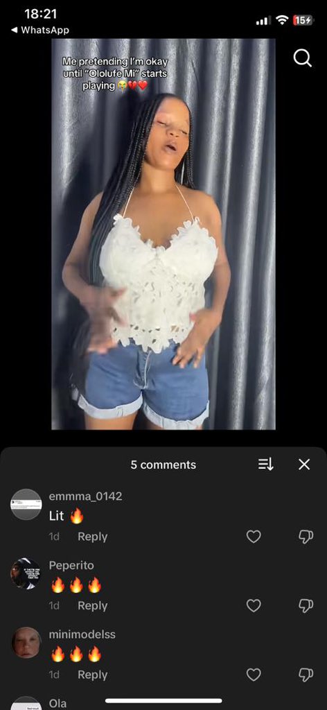 thisdc_hibeekay's tweet photo. TikTok fit soon carry this "Ololufe Mi" song go far no cap

#OlolufeMi #SHOGSKEED #Afrobeats
#NaijaMusic #NowPlaying #LoveSong https://t.co/lGi1rvEJKu