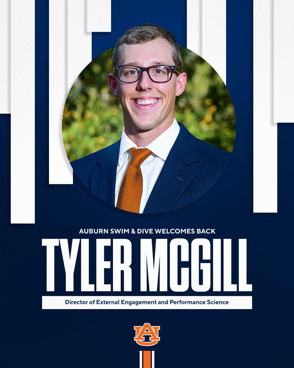 AuburnSwimDive's tweet photo. Welcoming back a living legend to the staff!! 

🔗 https://t.co/6dU50c7D77 

#WarEagle x @AuburnTigers https://t.co/ODNzMeDWZ0