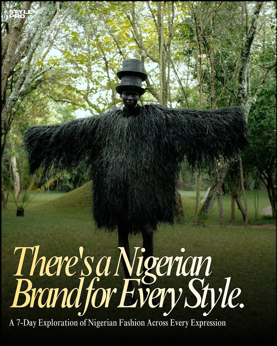 StyleproMag's tweet photo. Not everything in fashion is meant to be immediately understood.

Some pieces are not designed to be worn every day, or even at all.

They exist to test ideas, to push against what is familiar, and to see how far clothing can be taken before it stops being predictable.

That space is important.

Because without it, everything else becomes safe. Repetitive. Expected.

The designers working here are not trying to fit into the system. They’re expanding it.

Day 5: Avant-garde.