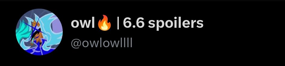 vxlveen (owl) | 6.6 spoilers tweet media