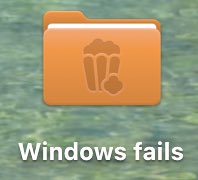 napoleonski's tweet photo. I’m so glad Apple added popcorn as a custom folder icon. https://t.co/eFk8BCfgmX