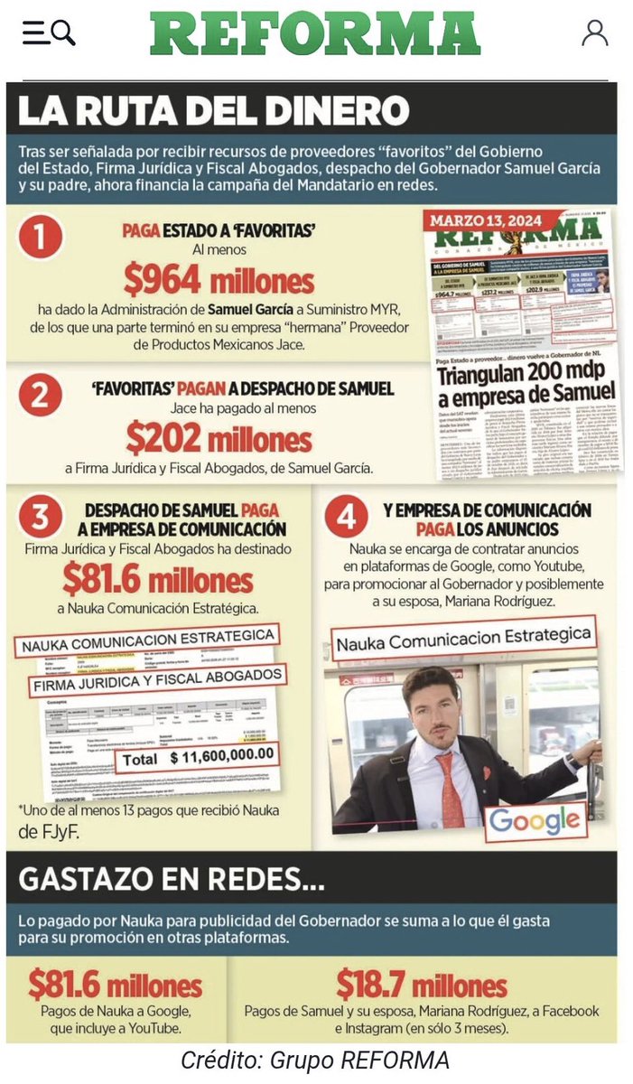 sfmarco01's tweet photo. @IndiraKempis @CongresoNL @Claudiashein @A_MontielR @CitlaHM #FueraSamuel 

@samuel_garcias 

CORRUPTO https://t.co/w0M25EvXtJ