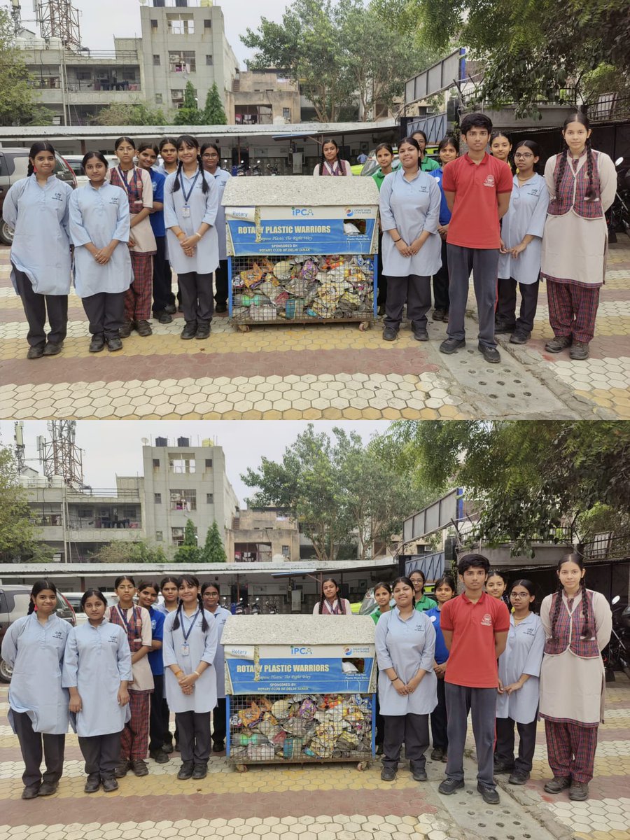 DavpeSchool's tweet photo. Under guidance of principal Ms Sonia Malik,Interact Club Ray Of Hope along with Eco club organized a "SAY NO TO PLASTIC"campaign as part of Earth Day 2026 Celebration on April 20,2026 @Rotary3011 @RIDistrict3011 @3011interact @NEP2020 @SDG2030 @peopleofaction https://t.co/jeu4omz08x