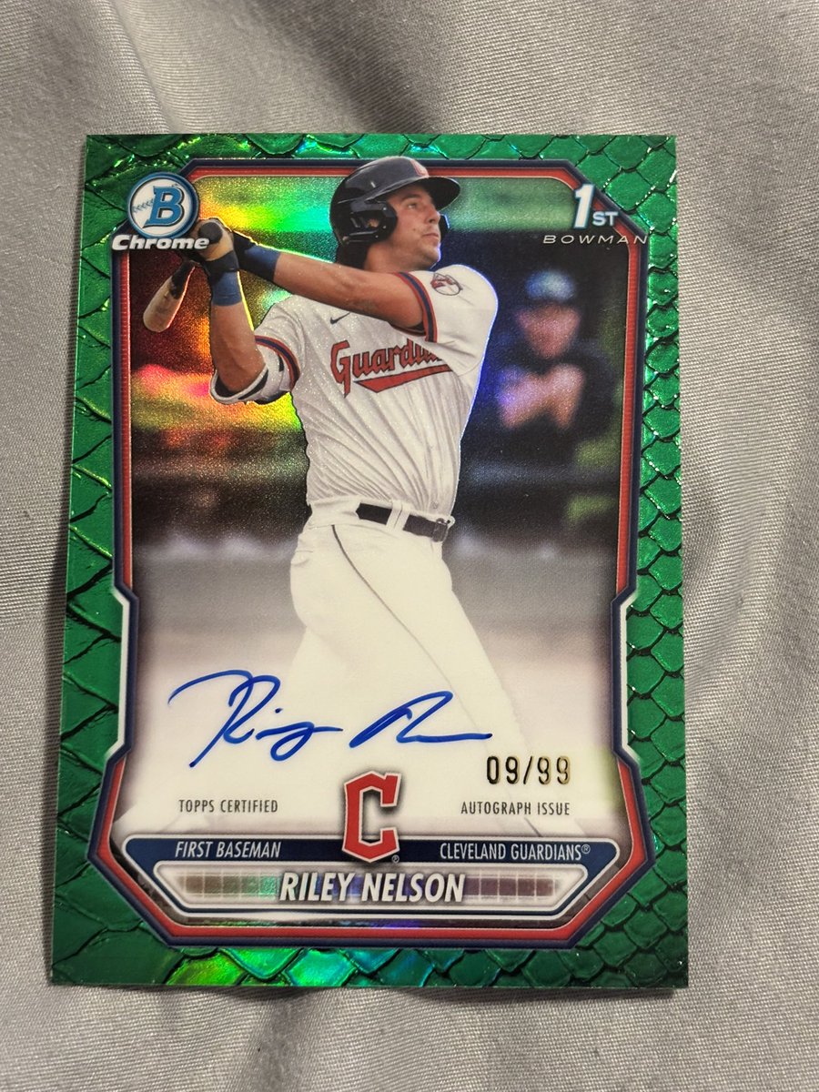 LTrainCards's tweet photo. @collec_sport @chuybaca @THFpro_Cards 2026 Heritage Red Ink RC Auto Jac Caglianone $875 BMWT, 2026 Topps Series 1 Jared Jones Black auto /10 $125 BMWT, 2026 Bowman Baseball Green Reptilian Auto Riley Nelson /99 $45 BMWT,  2026 Topps Series 1 Mason Miller Green Foil /99 $20 PWE. Open to offers! https://t.co/iai5aOtE2e