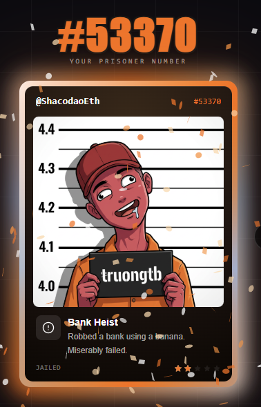ShacodaoEth's tweet photo. i'm waiting at #53370

@Jaileddotfun launching soon

[ drop your card below👇] https://t.co/VWQV7JnE6Y