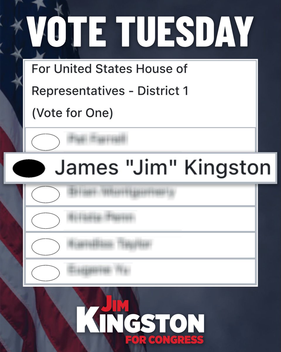 JimKingstonGA's tweet photo. TOMORROW (Tuesday) is Election Day! If you have not already voted early, are you voting before work tomorrow, during lunch, after work? Are you bringing a friend or family member with you? Find you polling location at https://t.co/0A2BIM6TZn and make your Election Day plans now! https://t.co/qwaUsIE0Ha