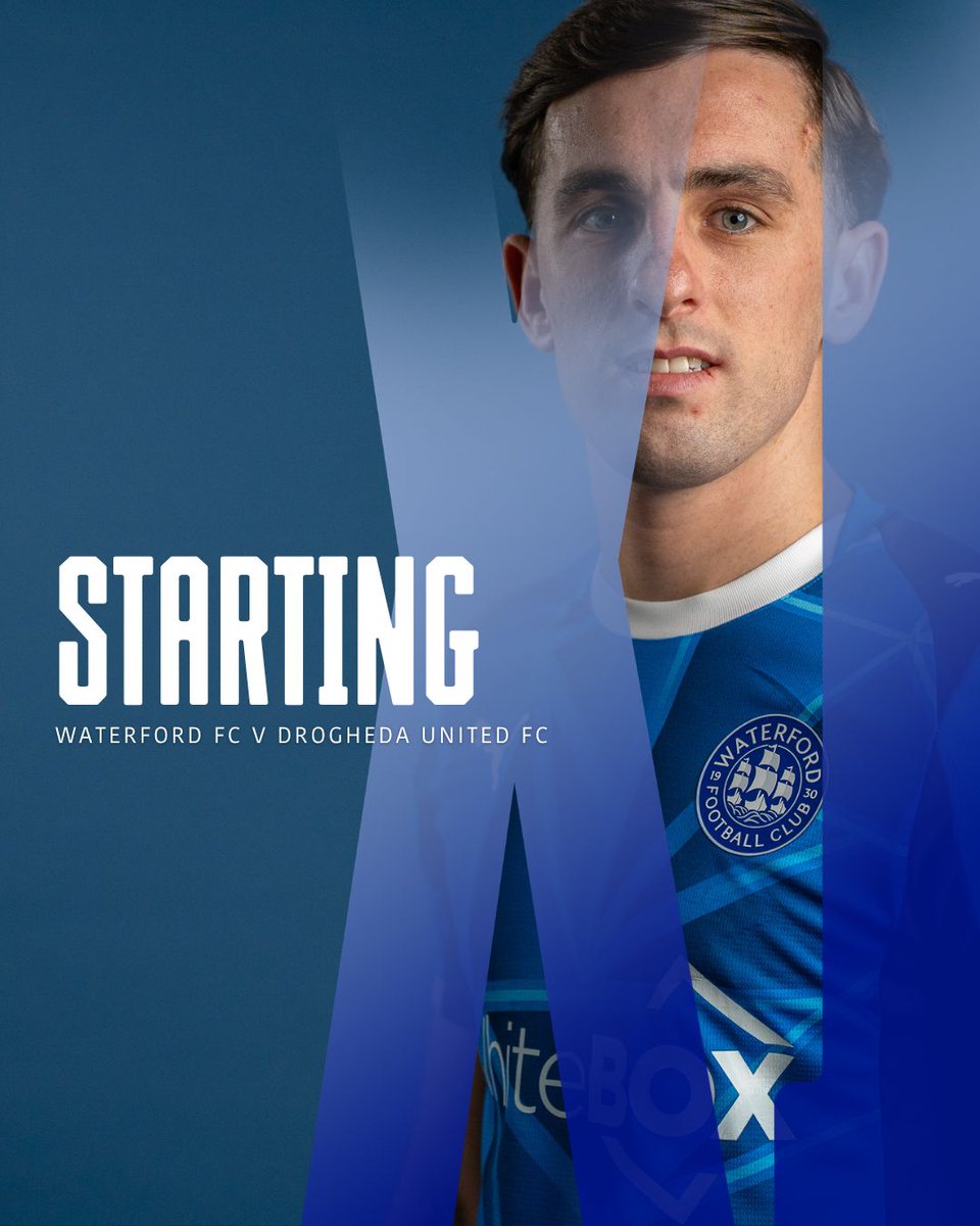 WaterfordFCie's tweet photo. Tonight's Starting XI for our clash at the RSC against Drogheda United 👇

#WaterfordFC https://t.co/0XtzcGFLTm