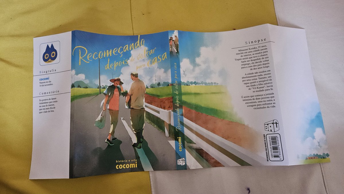 BBMangas's tweet photo. Chegou meu exemplar do mangá "Recomeçando depois de voltar para casa", de Cocomi, lançamento recente da @baueditora

Páginas: 210
Formato: 13,7 x 20 cm
Capa Cartão com Sobrecapa
Papel Offset 90g
Volume Único
Tradução: Gabriela Takahashi
CI: 14 anos https://t.co/Wy0DdBYFDA