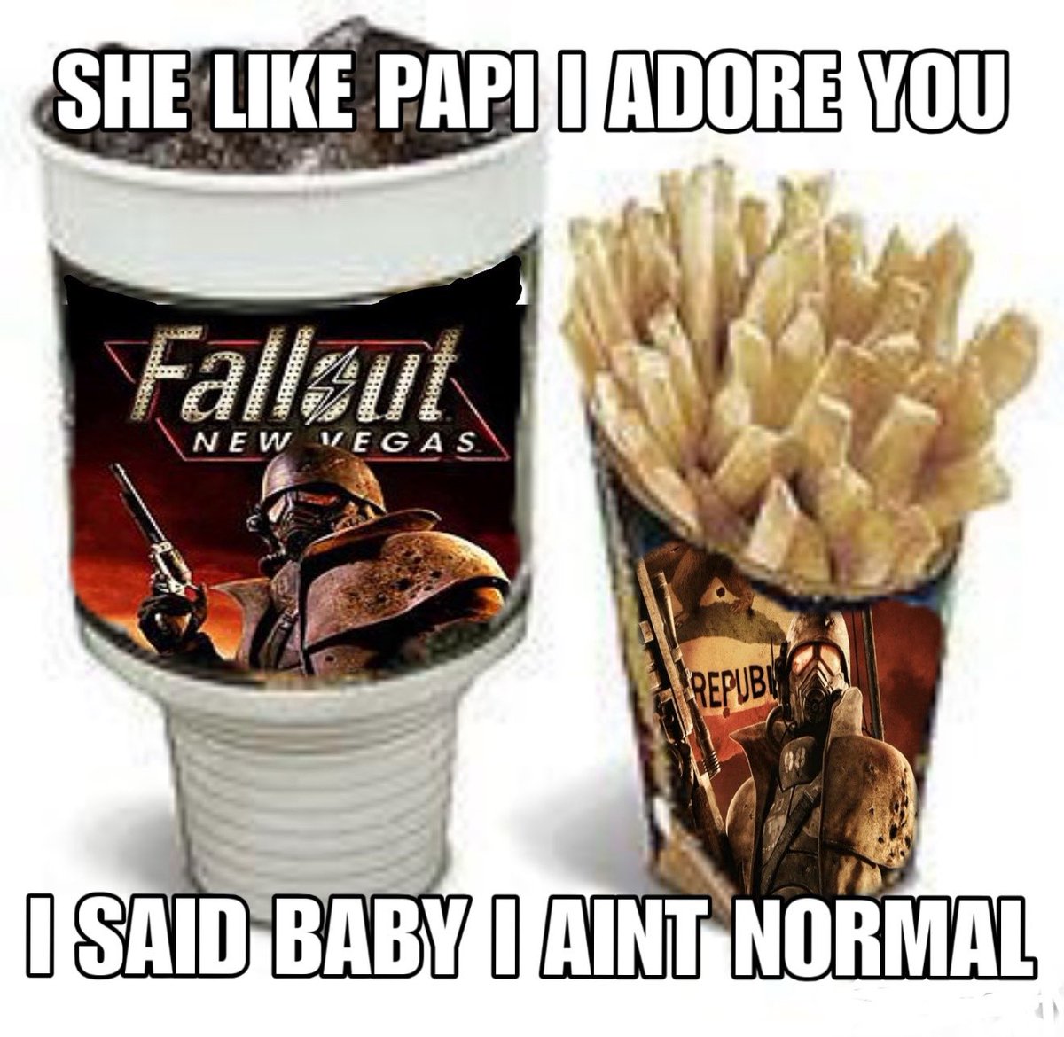 fallout new vegas meal tweet media