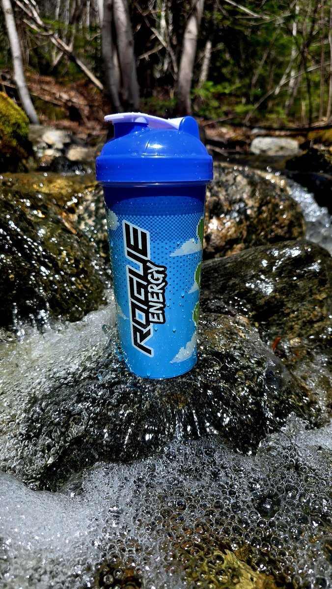 GeraldNewfie's tweet photo. Trip to the cabin so of course i got to bring some energy with me! @TheRogueEnergy and @RogueEnergyGame check out RogueEnergy at https://t.co/zFNCPIJYst and use code Newfie for %10 off your order!! #nature #newfoundland #nature #Springwater #energydrink https://t.co/zT8QEQU2bS