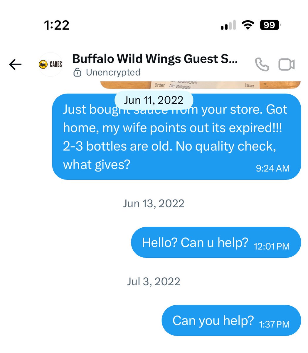 Joe_Bella4's tweet photo. @BWWings @BWWings , I got you beat.. 4 years later and YOU still havent replied.. 😏 https://t.co/JRdp9HL7aV