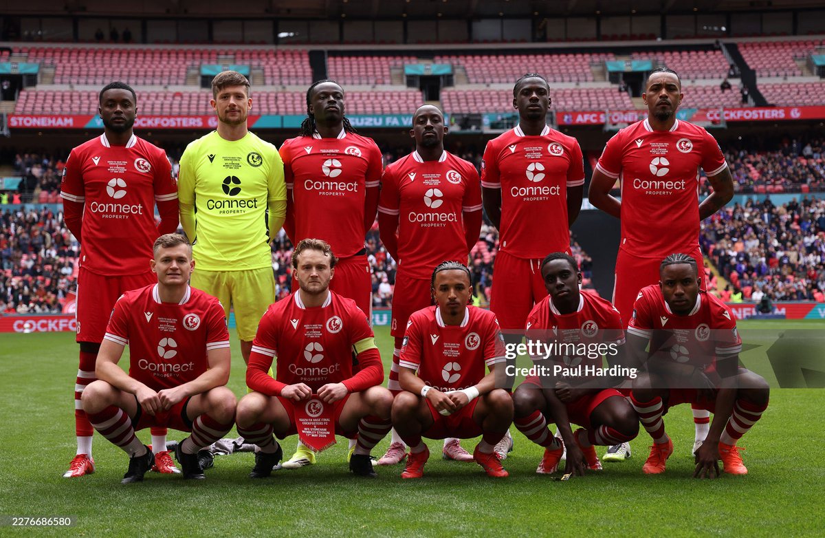 _teddystacey's tweet photo. Unbelievable day - FA Vase Finalist 
A day that will stay with me forever, gutted we couldn’t win it for the club, management and fans. 
But seeing my family and friends in the stands cheering me on at Wembley is what dreams are made of. 
Thank you @CockfostersFC 🐓🫡👏🏼 https://t.co/skVhAMBTnk