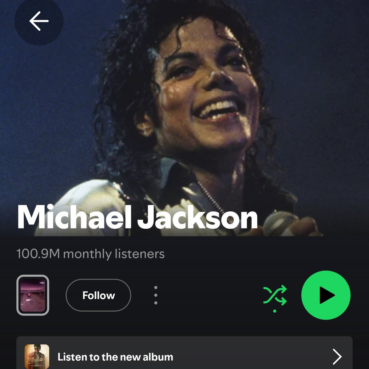 ThyDeathly's tweet photo. Been listening to him non stop the past few weeks since seeing the movie &amp; I'm stoked to see him hit this milestone.  Deserved. https://t.co/rQ3HpCv4wF
