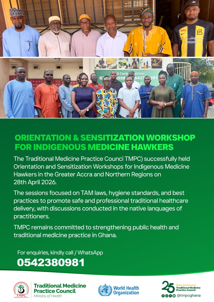 tmpcghana's tweet photo. #TMPC 
#sensitizationprogramme 
#HealthcareRegulation https://t.co/Z4T0wZ9gX1
