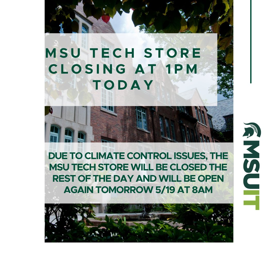 MSU IT tweet media