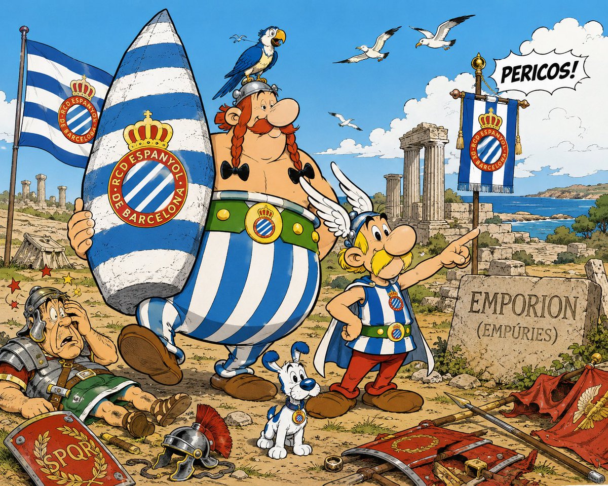 mPosse4's tweet photo. @LucasBoyeismo @raauuljl23 ¿Toda? ¡No! Una aldea poblada por irreductibles pericos resiste, todavía y como siempre, al invasor. Y la vida no es fácil para las guarniciones de legionarios romanos en los reducidos campamentos de Babaorum, Aquarium, Laudanum y Petibonum... https://t.co/hMXmmG6tHz