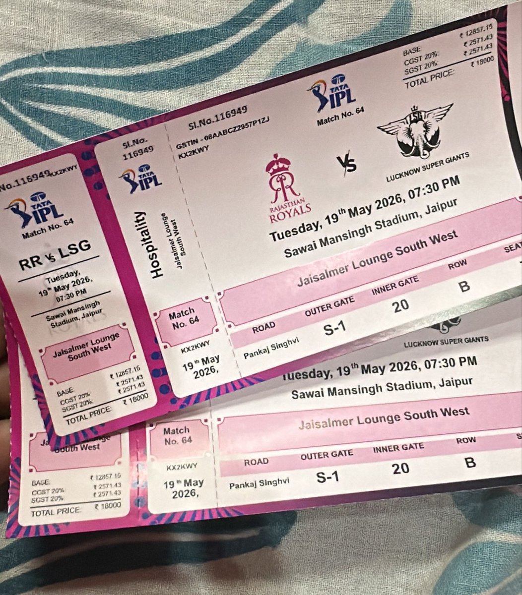 IPL tickets seller tweet media