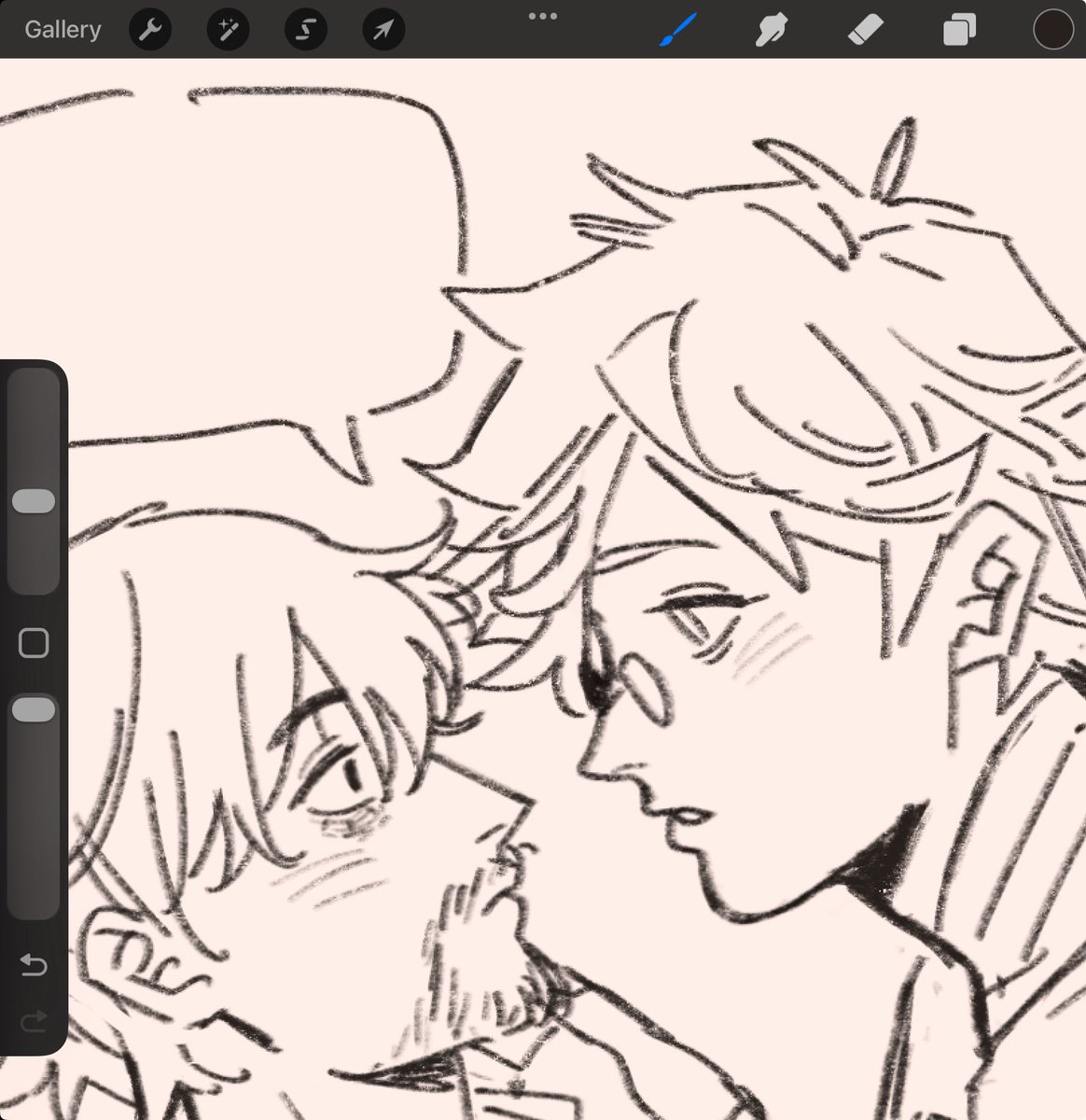k3bchu's tweet photo. Old Qifrey request + my current wha wips for wha monday. https://t.co/zXmrldANIu