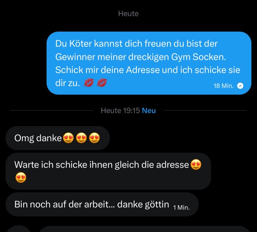 herrinmelissa78's tweet photo. Ihr könnt jetzt aufhören zu kommentieren Ich sehe ganz genau, dass es gut ankommt. Vielleicht bekommt ihr bald ein nächstes Gewinnspiel. Aber dafür will ich erst die 500 Follower sehen. Also enttäuscht mich nicht.
Kommentiert auch wieso ihr gewinnen wollt.
#herrin #geldherrin https://t.co/tq9SSRPyAg